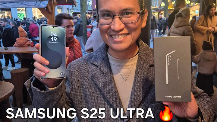 Inside the box of the Samsung S25 Ultra | Full unboxing + hands-on experience! LEGEARS VLOG