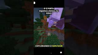 🔥servidor de Minecraft semi anarquia🔥 bedrock #bedrock #minecraft #top #flyxo #servidor