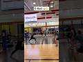 C ball 🏐 hitting from behind the attack line.
