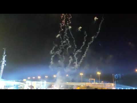 Fuegos artificiales en el preestreno de Lagoh (Juan Carlos Muñoz) deportes univision