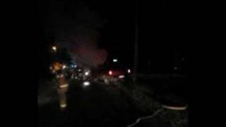 Accident with Fire on Williamson Road in Henrico, Virginia