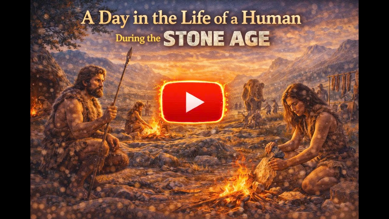 A Day in the Life of a Human During the Stone Age