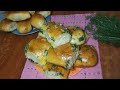 Обалденные воздушные пампушки с чесноком к борщу ✓ Airy donuts with garlic and green