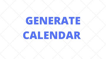 | Generate Calendar using SQL Query in Oracle | Showing Calendar for  Current Month |