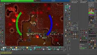 Luring hellspawn on magebomb antica