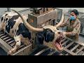 Inside The Massive Brahman Bull Leather & Horn Factory: Master Crafting of Billion-Dollar Luxury