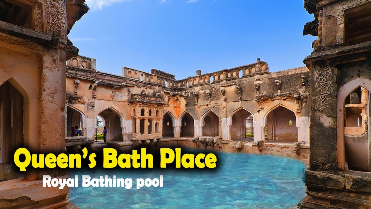 Queen’s Bath Hampi An Ornate Structure YouTube