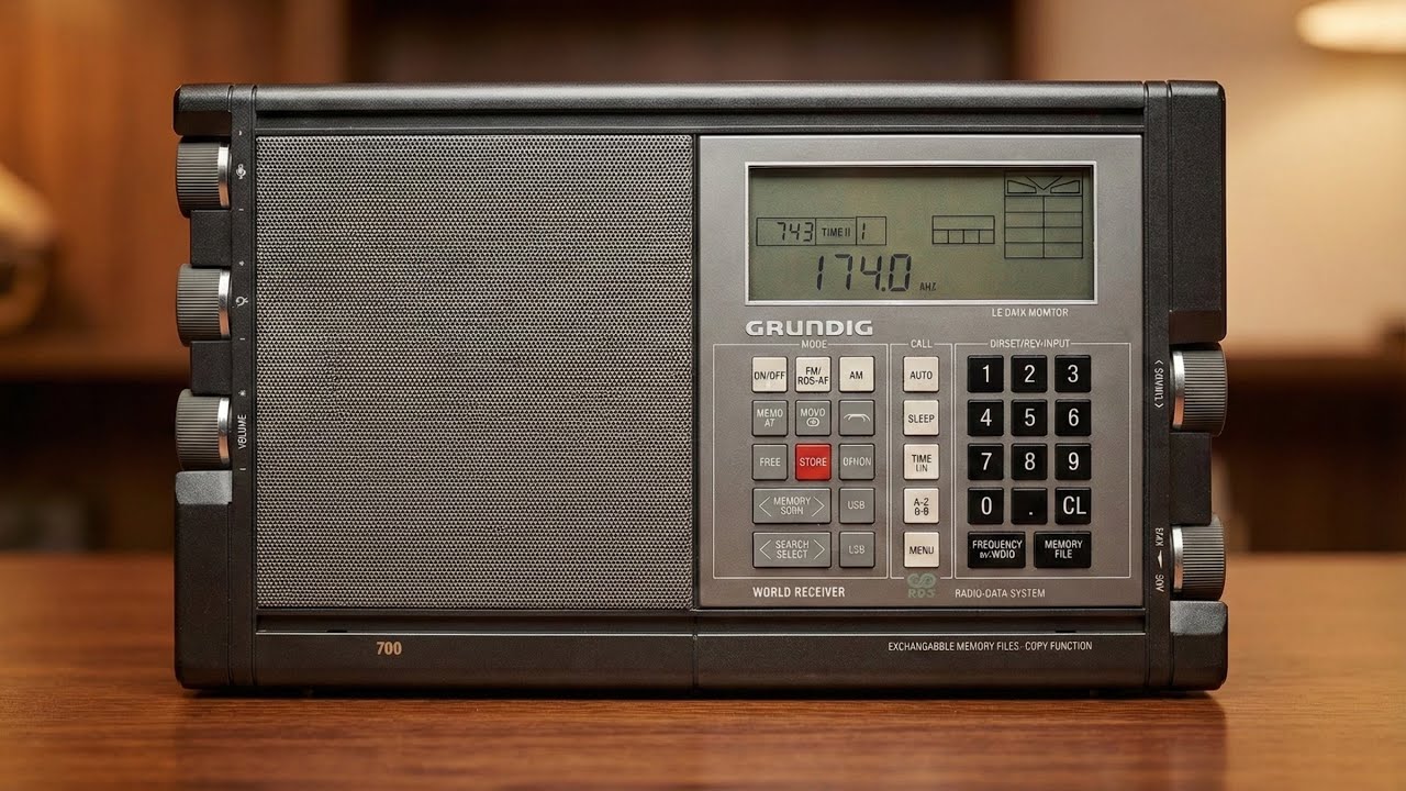 Grundig Satellit 700 Radio Review - YouTube