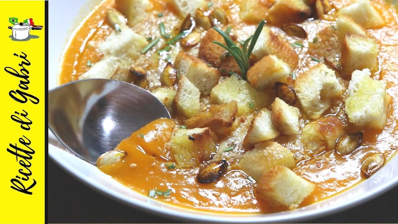 vellutata di zucca senza patata
