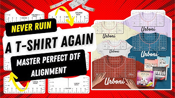 Never Ruin a T-Shirt Again | Master Perfect DTF Alignment with DTF Neck Rules