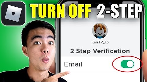 How to TURN OFF 2-Step Verification on Roblox (2025)