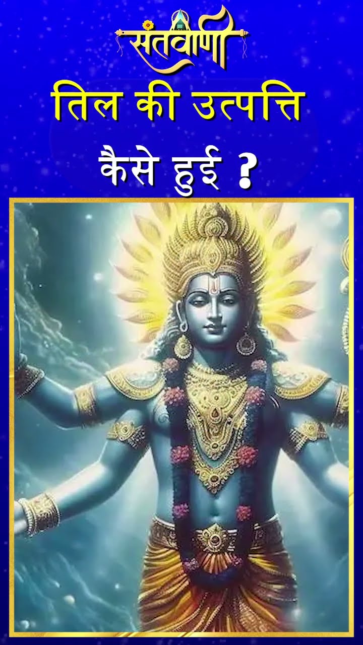 तिल की उत्पत्ति कैसे हुई ? || How did til originate?