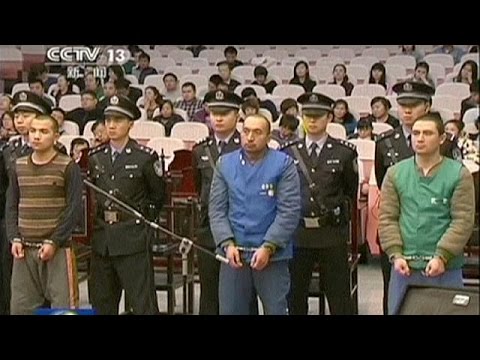 Çin'de kanlı saldırıların sanıklarına idam cezası