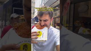 Trying TAIWAN'S Most Popular FRIED CHICKEN Restaurant in NEW YORK CITY! 🇹🇼 🍗 #shorts