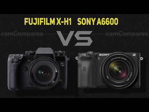 Fujifilm X-H1 vs Sony A6600  [Camera Battle]