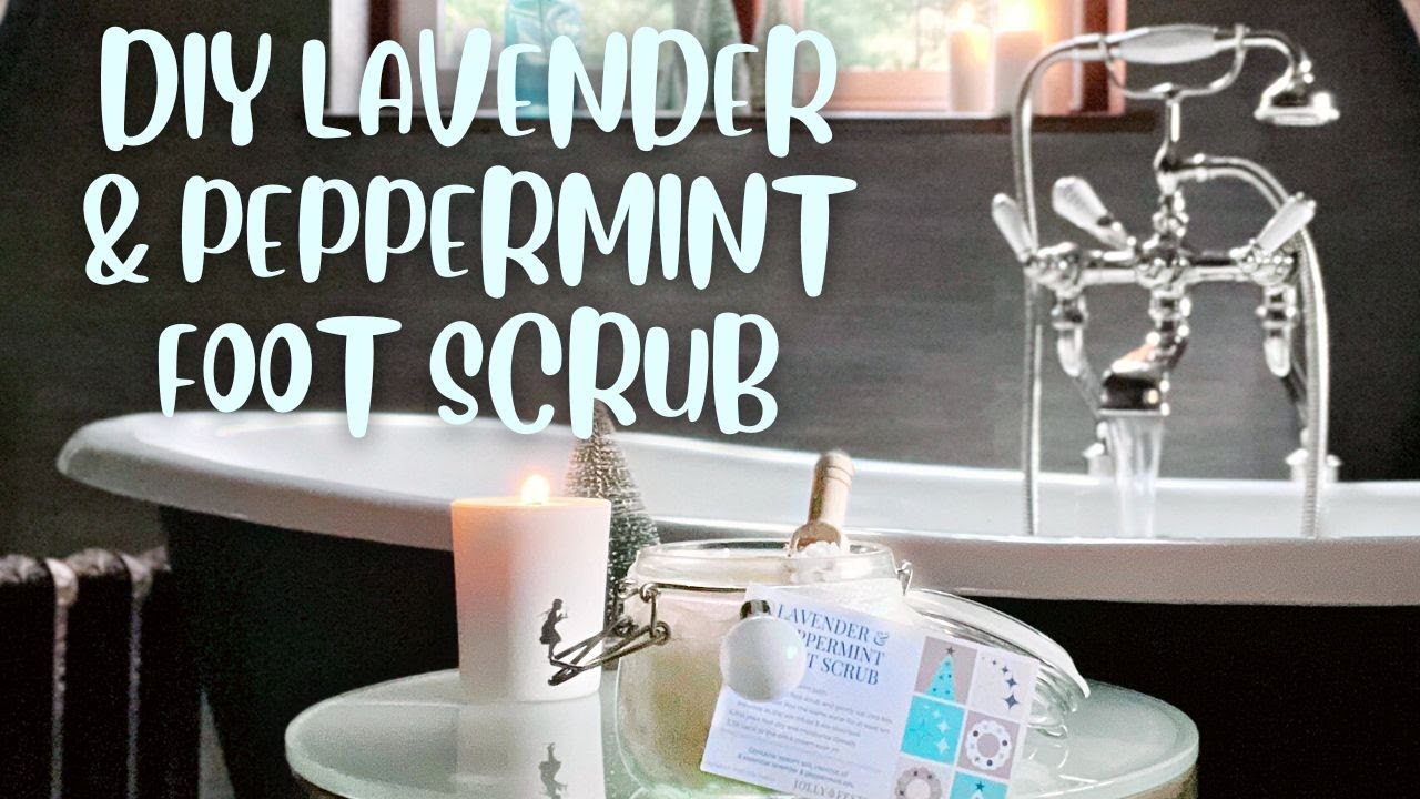 Homemade Lavender & Peppermint Foot Scrub Ease Aching Feet, Exfoliate & Energise! shorts