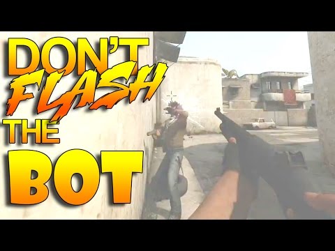 CS:GO - DON'T Flash the BOT!