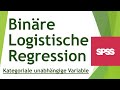 Binär logistische Regression in SPSS - kategorialer Prädiktor - Daten analysieren in SPSS (109)