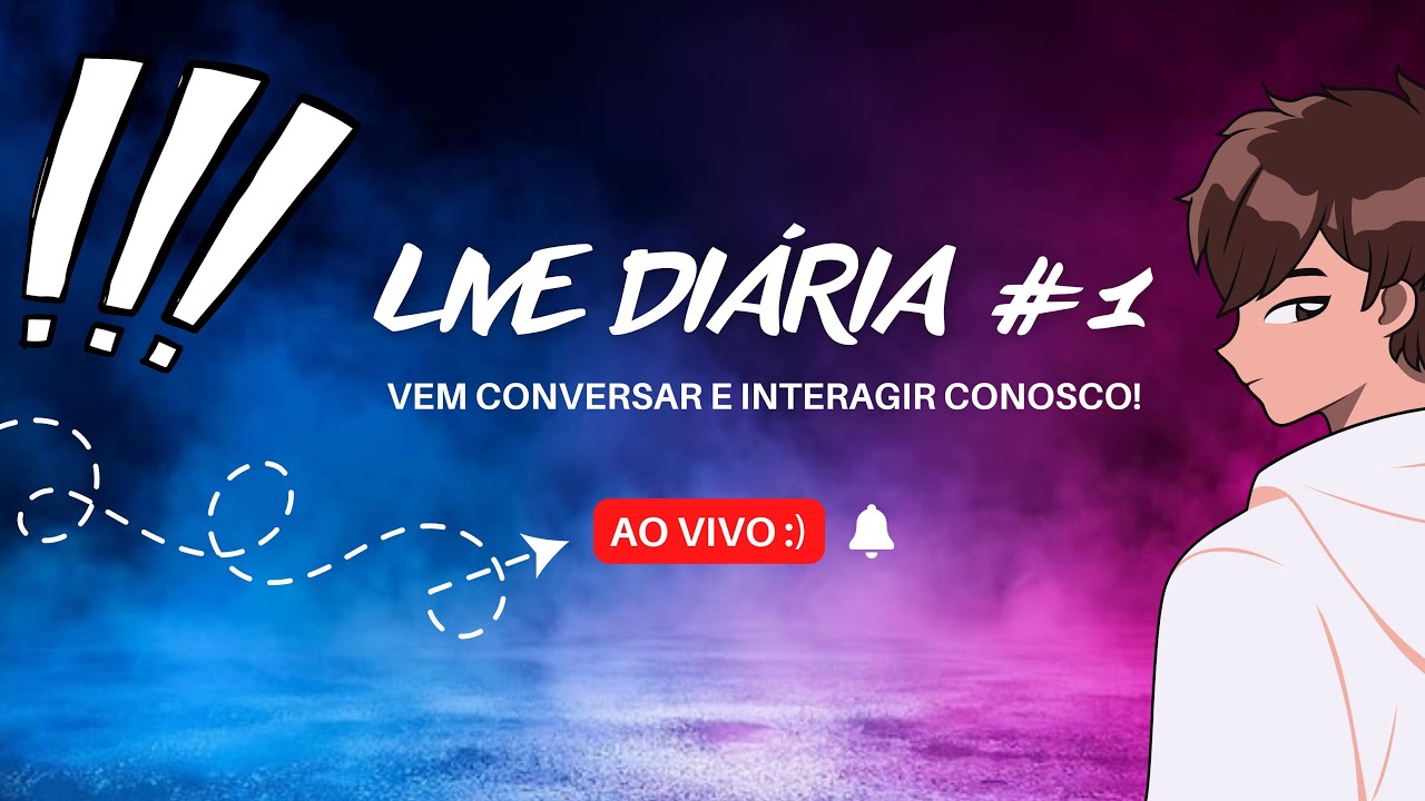 🔴 LIVE #1 AO VIVO AGORA | Conversa em Tempo Real e Interação com o Chat ...