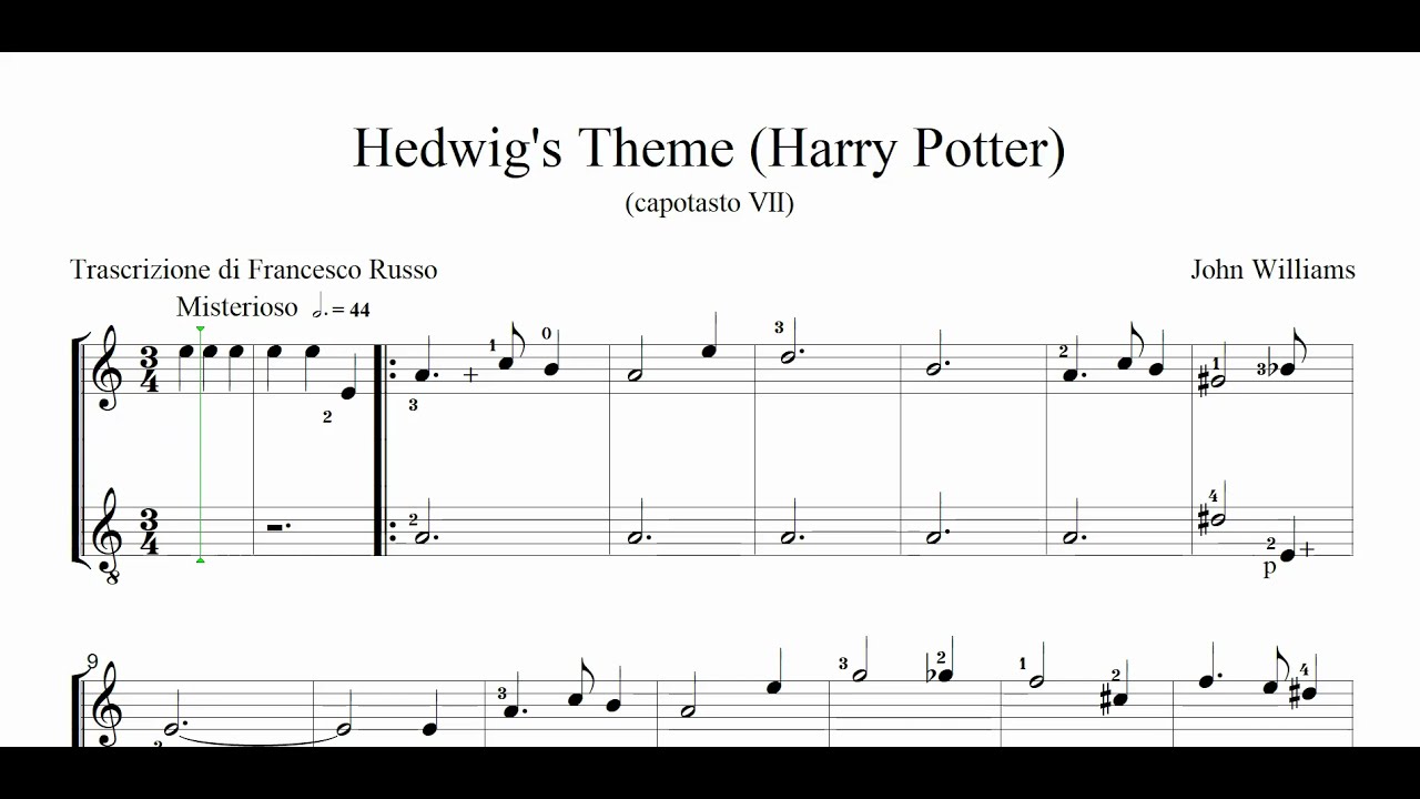Harry Potter Score YouTube