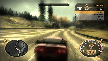 NFS Most Wanted [2005] - Circuit - Hillcrest Boundary