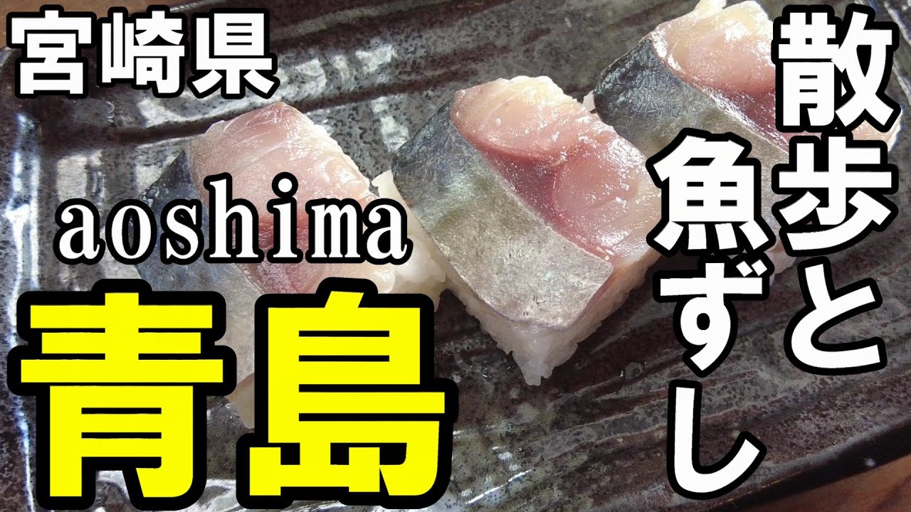 【宮崎市コスパ最強観光コース】お金のかからない観光コースに美味しいうどんと魚ずし【トッキ―二ひょう助の旅第333話】