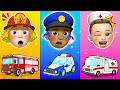 Police officer song   baby police officer dont cry  nursery rhymes by me me and friends
