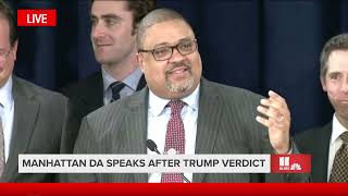 Trump guilty verdict: Manhattan DA Speaks