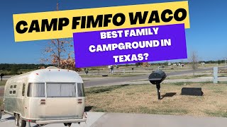 Camp FIMFO Waco: where to stay when visiting Waco Mammoth NM