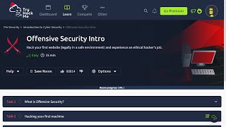 Offensive Security introduction room - walkthrough #Tryhackme