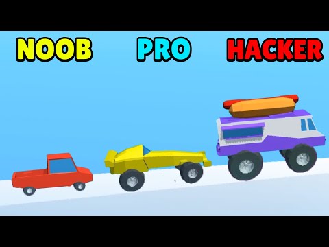 NOOB vs PRO vs HACKER - Wheel Scale!