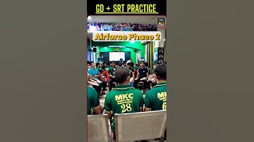 Airforce Phase 2 Live Mock GD✅ | Airforce Phase 2 Preparation | Phase 2 Offline Class - MKC