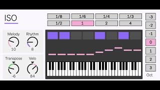 Ableton M4L ISO (ISO Rhythmic Sequencer)