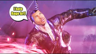 Tekken 8 - LTG Low Tier God wanna quit so bad after getting hit by the Jin Rage Art | ranked match