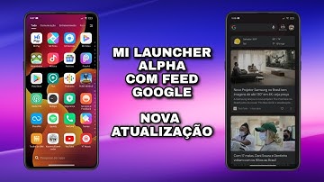 Wow 🤩 - Mi Launcher Alpha With Google Feed MIUI 12.5 on your Xiaomi Global - New Update