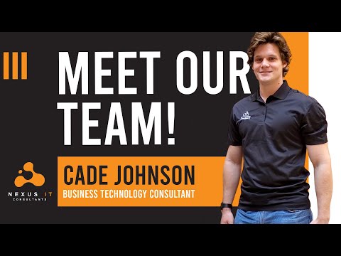 Talented Utah Business IT Systems Consultant - Cade Johnson | Nexus IT Consultants