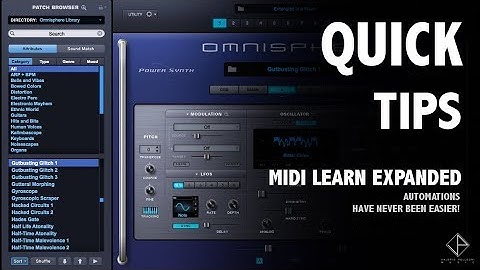 HOW TO - Omnisphere 2 - MIDI Learn Expanded