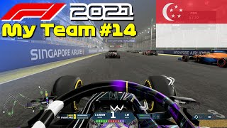 SAFETY CAR SHAKE UP! - F1 2021 My Team Career Mode #14: Singapore