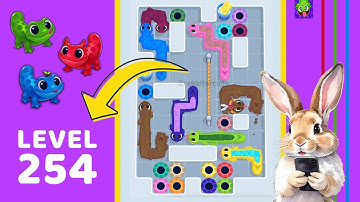 Gecko Out Level 254 Solution Walkthrough