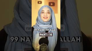 Az-ZAHIR ⭐️(Part-18)~99 Names of Allah✨ #ramshasultan #shorts #asmaulhusna #99namesofallah #urdu