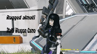 PSO2 NGS Rugged Almati Weapon camo