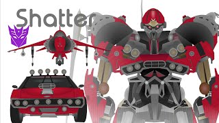 ShatterAnimation test [Transformers] Sticknodes (inspired by Osro)