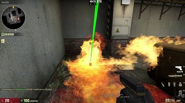 CS:GO Cache A Site Forklift Corner Molotov | CounterNoob.com