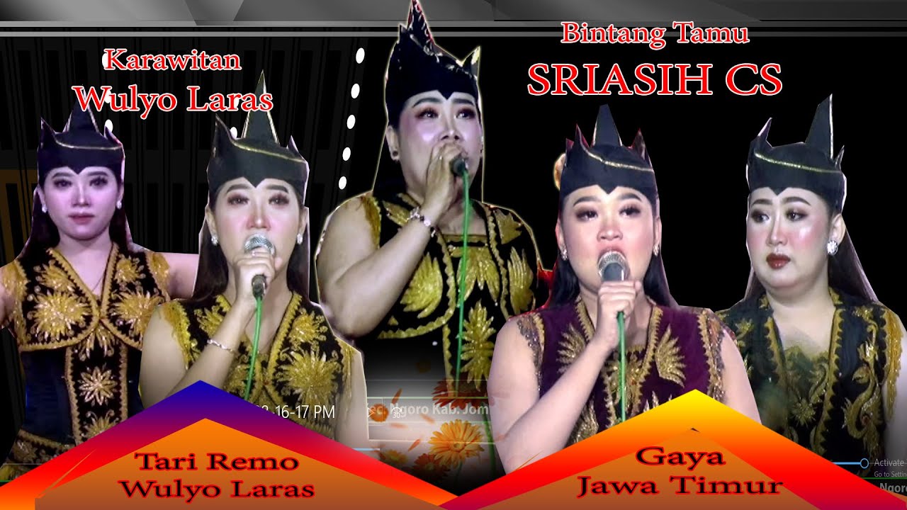 Seni Karawitan MULYO LARAS Pimpinan Ki  Teguh Sutrisno_Mojoagung - Jombang.BINTANG TAMU Ning SRIASIH