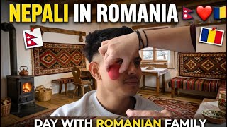 Cultural Exchange 🇳🇵❤️🇷🇴 | My Day with a Romanian Family in Brașov
