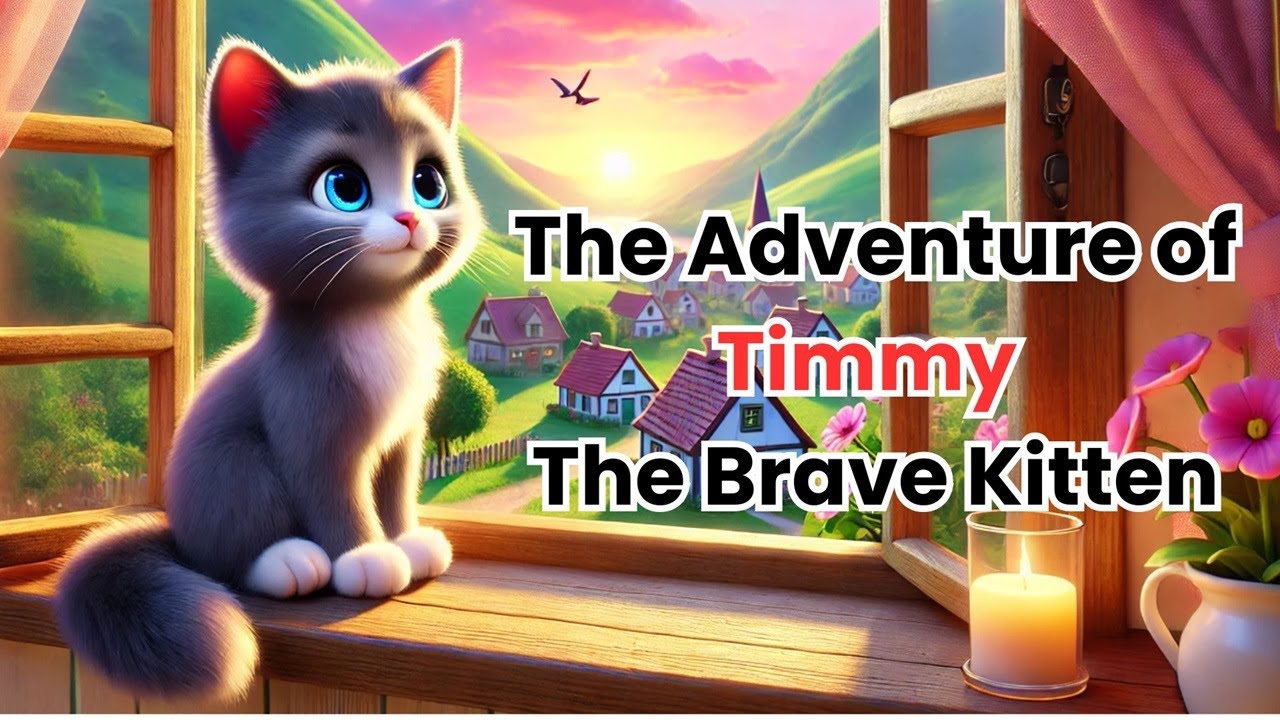 Video thumbnail for The Adventure of Timmy the Brave Kitten | English Moral Story for Kids
