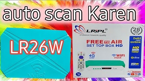 lripl lr26w set top box auto scan kaise karen || lripl set top box auto scan kaise karen ||