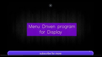 Menu driven program on binary file to perform DISPLAY ALL
