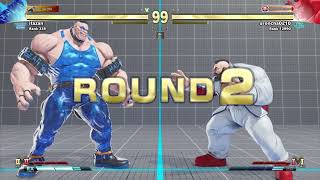 Itazan(Abigail) vs Zangief Rank Match Spare Tire