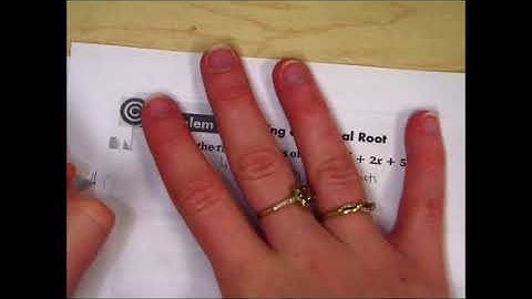 Algebra II   5 5 Theorems About Roots of Polynomial Equations 1